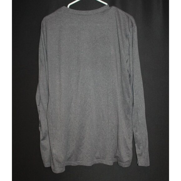 Michigan Wolverines The Nike Tee Long Sleeve T-Shirt Dri-Fit Size XL Gray Jordan - Picture 2 of 2